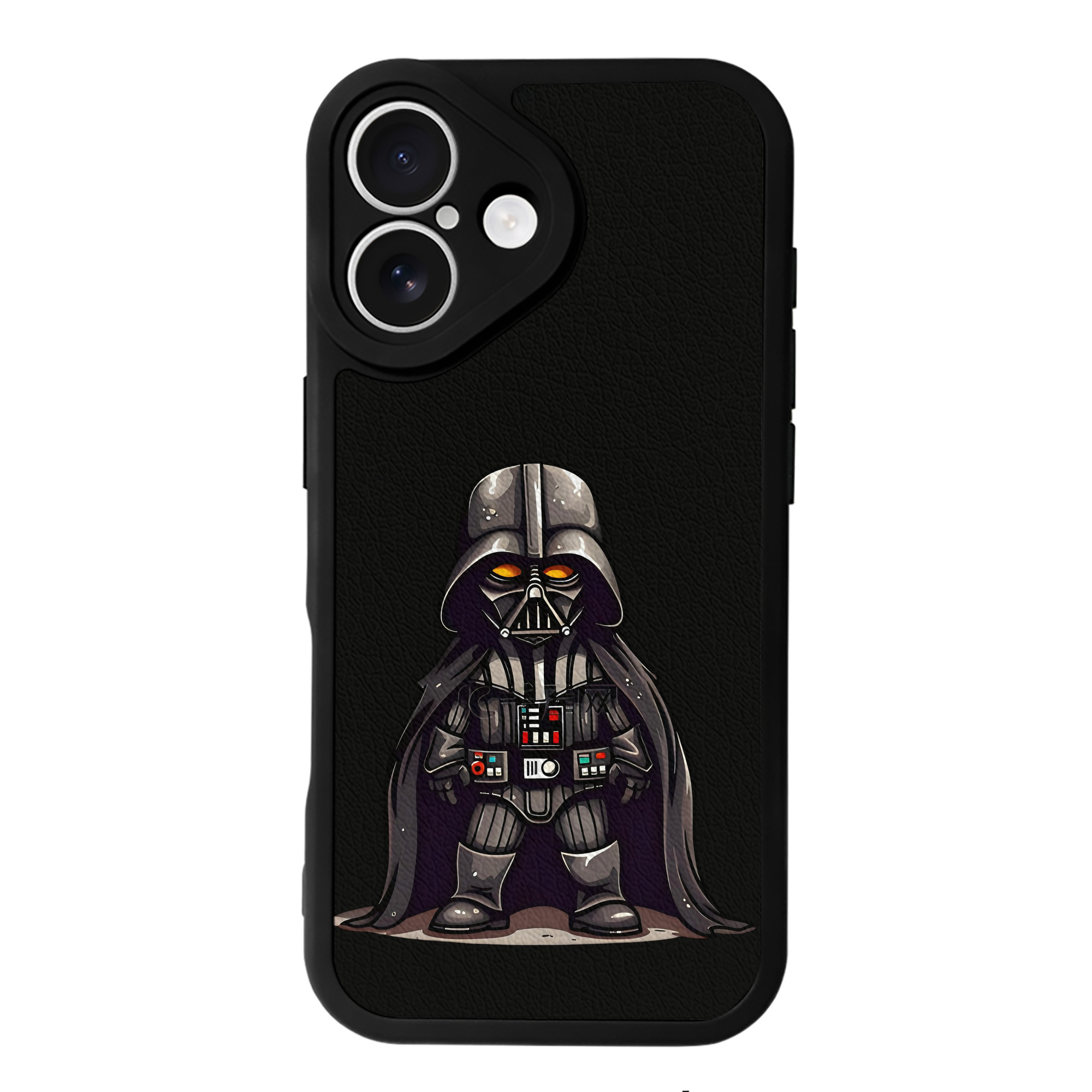 （画像用） スター・ウォーズ Star Wars 【iPhone 16シリーズ対応】シリコンスマホケース（レザー調） 材質：シリコン